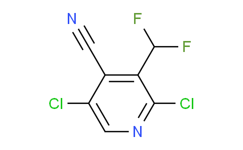 4-Cyano-2,5-dichloro-3-(difluoromethyl)pyridine