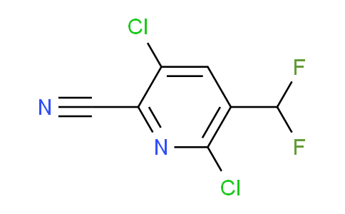 2-Cyano-3,6-dichloro-5-(difluoromethyl)pyridine