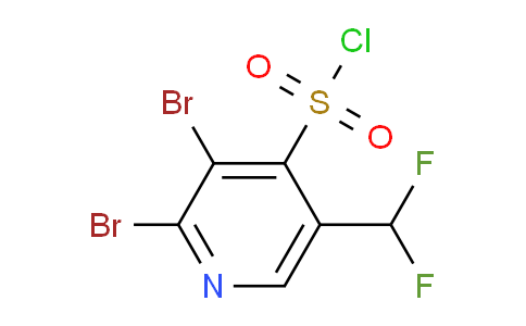 AM138043 | 1806828-55-6 | 2,3-Dibromo-5-(difluoromethyl)pyridine-4-sulfonyl chloride