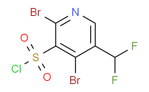 AM138047 | 1806828-58-9 | 2,4-Dibromo-5-(difluoromethyl)pyridine-3-sulfonyl chloride
