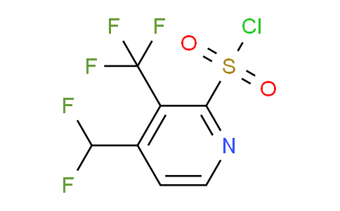AM138050 | 1805010-93-8 | 4-(Difluoromethyl)-3-(trifluoromethyl)pyridine-2-sulfonyl chloride