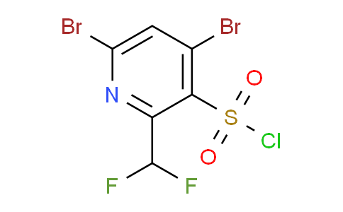 AM138051 | 1804707-21-8 | 4,6-Dibromo-2-(difluoromethyl)pyridine-3-sulfonyl chloride