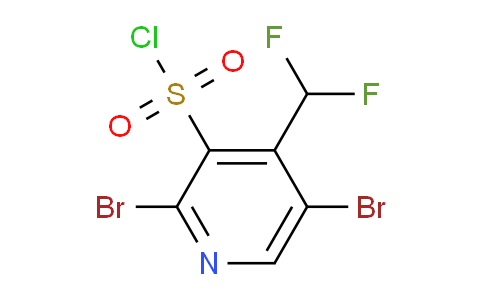 AM138054 | 1805325-10-3 | 2,5-Dibromo-4-(difluoromethyl)pyridine-3-sulfonyl chloride