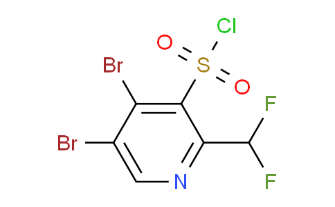 AM138058 | 1806893-99-1 | 4,5-Dibromo-2-(difluoromethyl)pyridine-3-sulfonyl chloride