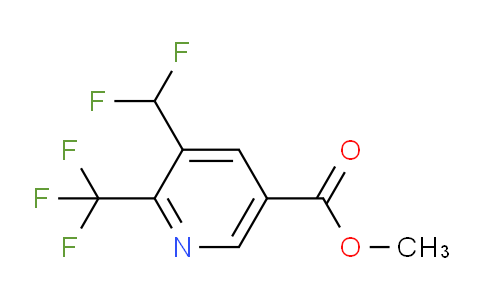 Methyl 3-(difluoromethyl)-2-(trifluoromethyl)pyridine-5-carboxylate