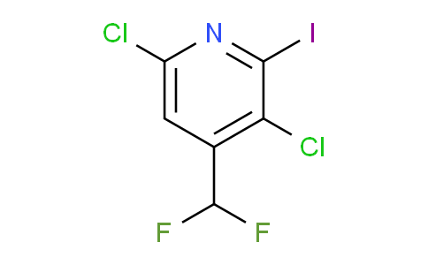 3,6-Dichloro-4-(difluoromethyl)-2-iodopyridine
