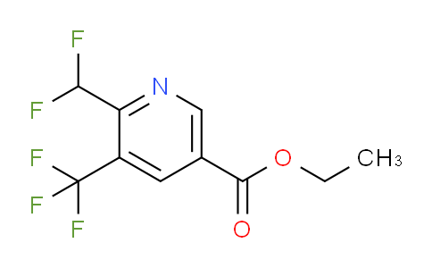 AM138081 | 1806807-72-6 | Ethyl 2-(difluoromethyl)-3-(trifluoromethyl)pyridine-5-carboxylate