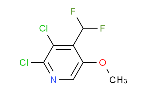2,3-Dichloro-4-(difluoromethyl)-5-methoxypyridine