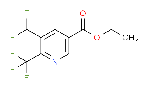 AM138087 | 1804693-35-3 | Ethyl 3-(difluoromethyl)-2-(trifluoromethyl)pyridine-5-carboxylate