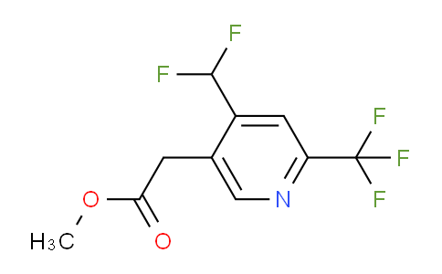 AM138089 | 1805948-15-5 | Methyl 4-(difluoromethyl)-2-(trifluoromethyl)pyridine-5-acetate