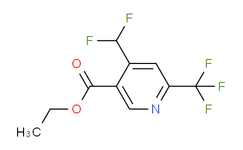 AM138091 | 1806859-25-5 | Ethyl 4-(difluoromethyl)-2-(trifluoromethyl)pyridine-5-carboxylate