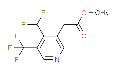AM138092 | 1806785-56-7 | Methyl 4-(difluoromethyl)-3-(trifluoromethyl)pyridine-5-acetate