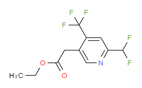 AM138094 | 1804717-64-3 | Ethyl 2-(difluoromethyl)-4-(trifluoromethyl)pyridine-5-acetate