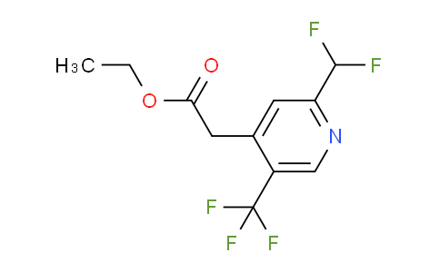 AM138095 | 1804446-50-1 | Ethyl 2-(difluoromethyl)-5-(trifluoromethyl)pyridine-4-acetate