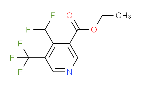 AM138096 | 1805946-58-0 | Ethyl 4-(difluoromethyl)-3-(trifluoromethyl)pyridine-5-carboxylate