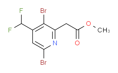 AM138099 | 1805331-02-5 | Methyl 3,6-dibromo-4-(difluoromethyl)pyridine-2-acetate