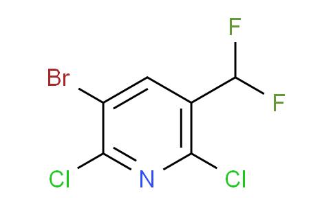 AM138123 | 1804707-38-7 | 3-Bromo-2,6-dichloro-5-(difluoromethyl)pyridine