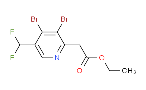 AM138126 | 1804717-69-8 | Ethyl 3,4-dibromo-5-(difluoromethyl)pyridine-2-acetate