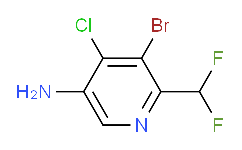 AM138128 | 1805337-23-8 | 5-Amino-3-bromo-4-chloro-2-(difluoromethyl)pyridine