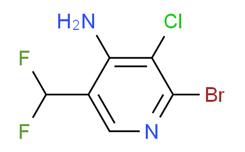 AM138130 | 1805012-66-1 | 4-Amino-2-bromo-3-chloro-5-(difluoromethyl)pyridine