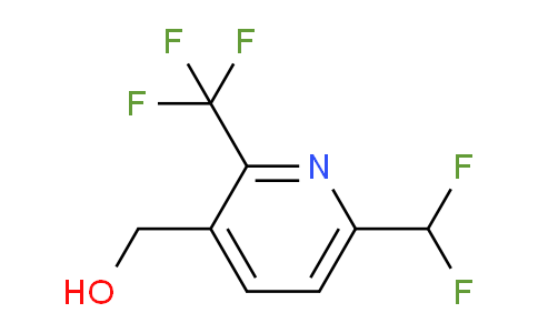 6-(Difluoromethyl)-2-(trifluoromethyl)pyridine-3-methanol