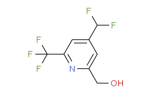 4-(Difluoromethyl)-2-(trifluoromethyl)pyridine-6-methanol