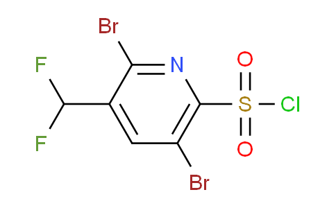 AM138146 | 1805967-65-0 | 2,5-Dibromo-3-(difluoromethyl)pyridine-6-sulfonyl chloride