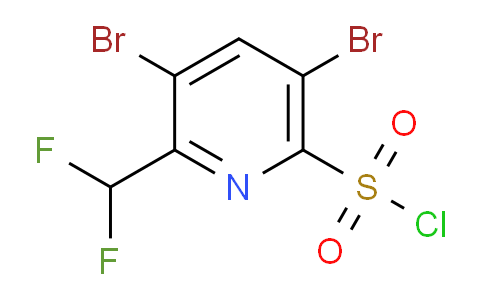 AM138154 | 1805285-98-6 | 3,5-Dibromo-2-(difluoromethyl)pyridine-6-sulfonyl chloride