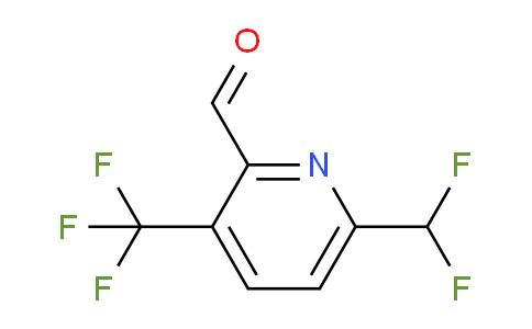 6-(Difluoromethyl)-3-(trifluoromethyl)pyridine-2-carboxaldehyde