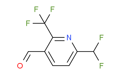 6-(Difluoromethyl)-2-(trifluoromethyl)pyridine-3-carboxaldehyde