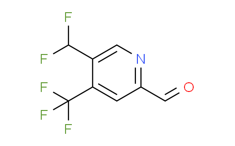 5-(Difluoromethyl)-4-(trifluoromethyl)pyridine-2-carboxaldehyde