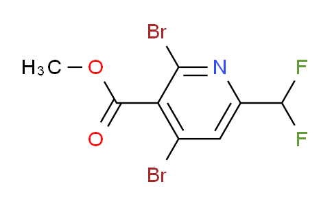 AM138164 | 1804446-73-8 | Methyl 2,4-dibromo-6-(difluoromethyl)pyridine-3-carboxylate