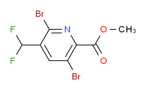 AM138165 | 1806842-97-6 | Methyl 2,5-dibromo-3-(difluoromethyl)pyridine-6-carboxylate