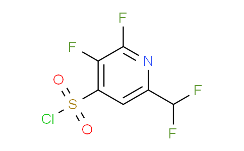 2,3-Difluoro-6-(difluoromethyl)pyridine-4-sulfonyl chloride