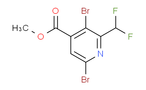 AM138168 | 1804446-80-7 | Methyl 3,6-dibromo-2-(difluoromethyl)pyridine-4-carboxylate