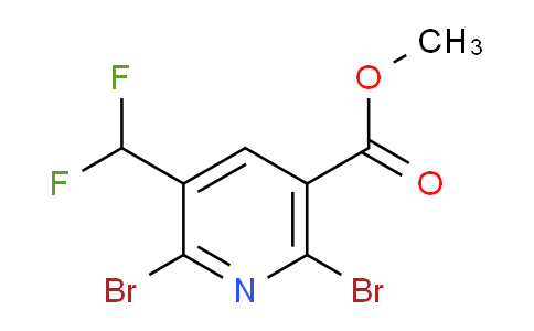 AM138170 | 1804707-03-6 | Methyl 2,6-dibromo-3-(difluoromethyl)pyridine-5-carboxylate
