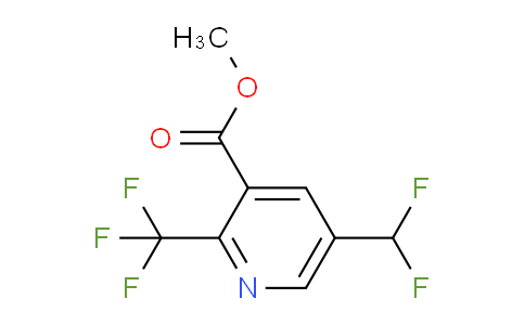 Methyl 5-(difluoromethyl)-2-(trifluoromethyl)pyridine-3-carboxylate