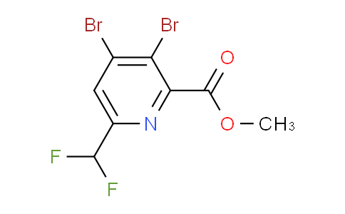 AM138175 | 1804707-06-9 | Methyl 3,4-dibromo-6-(difluoromethyl)pyridine-2-carboxylate