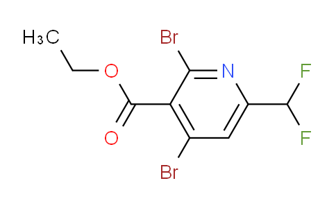 AM138185 | 1805245-65-1 | Ethyl 2,4-dibromo-6-(difluoromethyl)pyridine-3-carboxylate