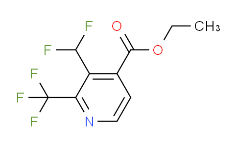 AM138186 | 1804717-04-1 | Ethyl 3-(difluoromethyl)-2-(trifluoromethyl)pyridine-4-carboxylate