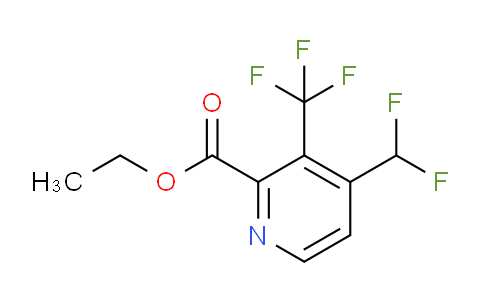 AM138193 | 1806808-33-2 | Ethyl 4-(difluoromethyl)-3-(trifluoromethyl)pyridine-2-carboxylate