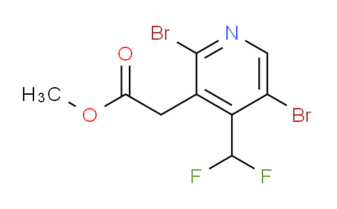 AM138197 | 1805969-40-7 | Methyl 2,5-dibromo-4-(difluoromethyl)pyridine-3-acetate