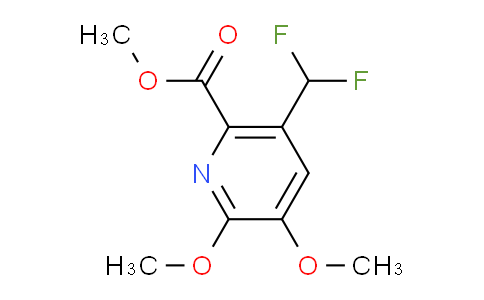 AM138202 | 1806053-05-3 | Methyl 5-(difluoromethyl)-2,3-dimethoxypyridine-6-carboxylate