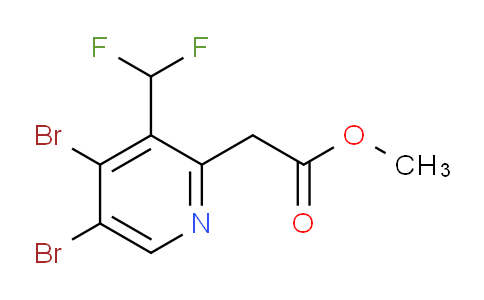 AM138208 | 1805969-49-6 | Methyl 4,5-dibromo-3-(difluoromethyl)pyridine-2-acetate