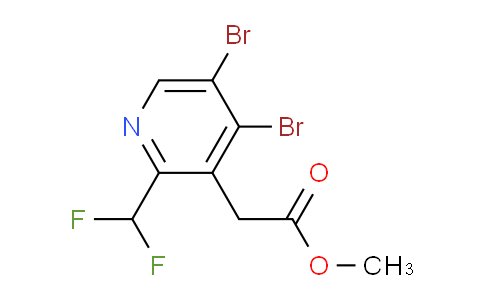 AM138213 | 1805969-52-1 | Methyl 4,5-dibromo-2-(difluoromethyl)pyridine-3-acetate