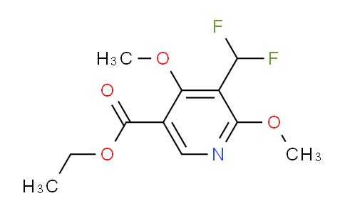 AM138216 | 1806800-49-6 | Ethyl 3-(difluoromethyl)-2,4-dimethoxypyridine-5-carboxylate