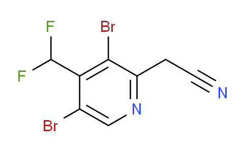 AM138217 | 1805319-36-1 | 3,5-Dibromo-4-(difluoromethyl)pyridine-2-acetonitrile