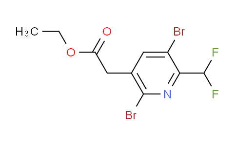 AM138218 | 1806818-32-5 | Ethyl 3,6-dibromo-2-(difluoromethyl)pyridine-5-acetate