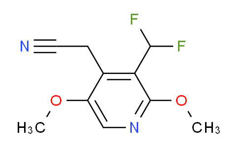 3-(Difluoromethyl)-2,5-dimethoxypyridine-4-acetonitrile