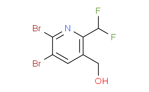 2,3-Dibromo-6-(difluoromethyl)pyridine-5-methanol